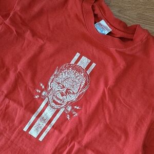 Vintage Dave Burke Red Graphic Tee